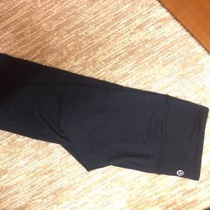 Black Cropped Lululemon Leggings